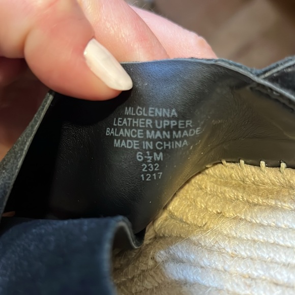 Marc Fisher Glenna Platform Espadrille Slingback Size 6.5 EUC - Picture 9 of 9